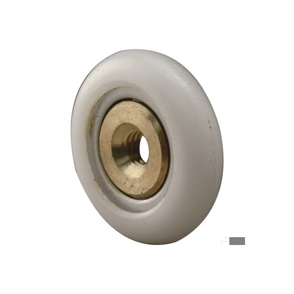 Prime-Line 3/4 in. Round Narrow Roller, Tub Enclosure Rollers (2 Pack) M 6206 - main